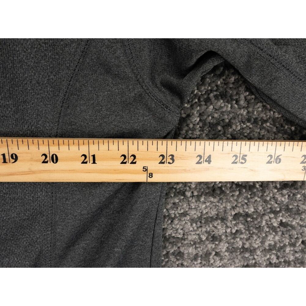 Pittsburgh Penguins Shirt Mens Large Gray 1/4 Zip Active Top Long Sleeve NHL - Picture 6 of 10